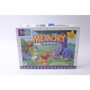 Pooh, Memory Game, Board Game, Ages 3 to 6, 1999, ~ 241111-DIM M-11-02